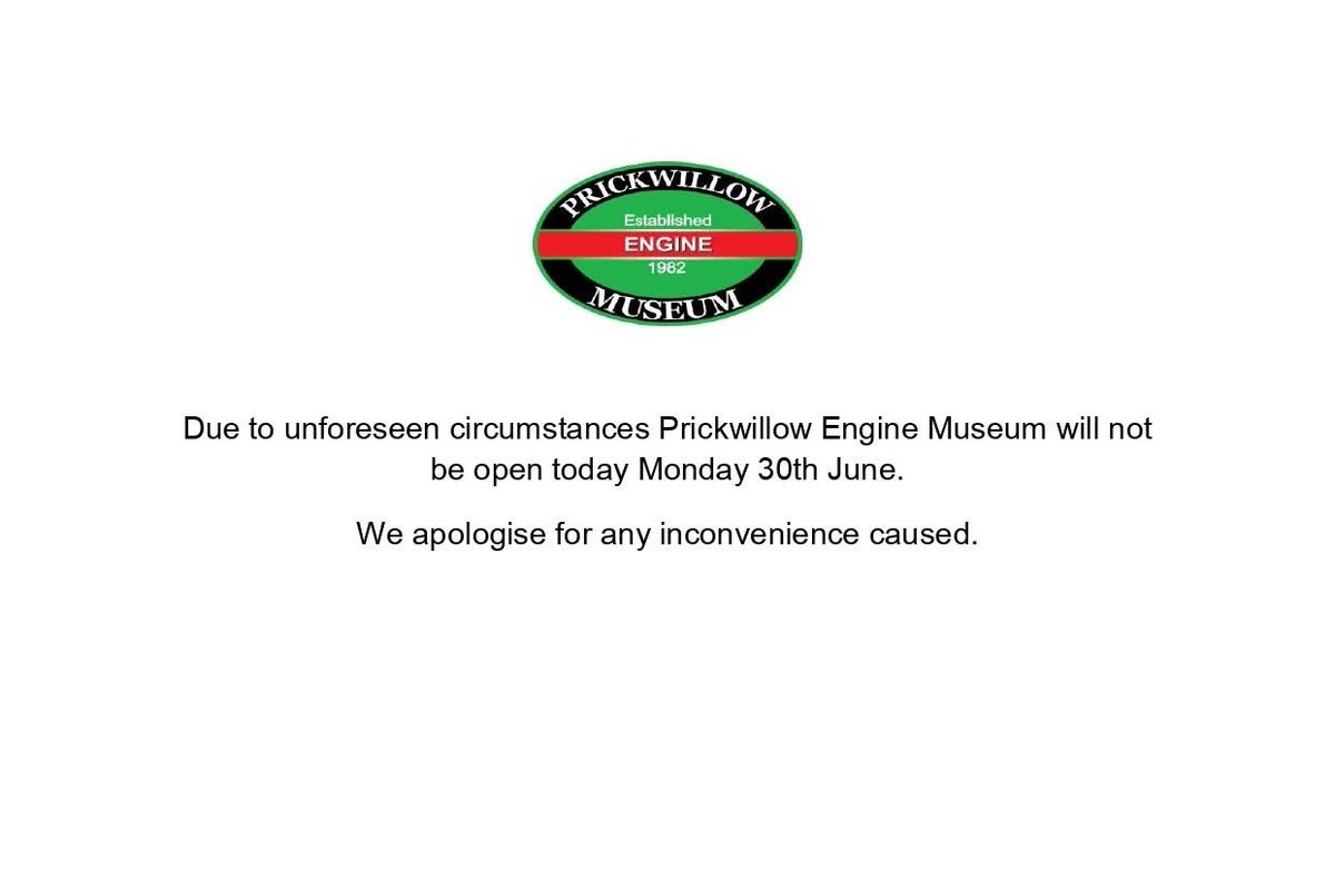 Unfortunately we won’t be open today. But we will be open next weekend as usual with our Science Day on Sunday too!