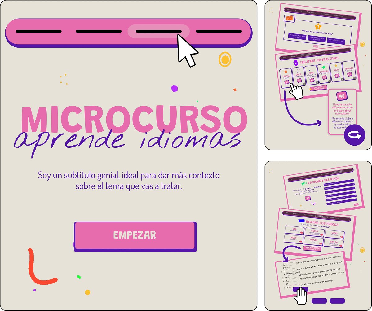 Consigue que tu alumnado practique la mayoría de competencias clave para el aprendizaje de idiomas con esta plantilla. ¡Todo en el mismo link! Una amplia variedad de actividades sin necesidad de usar varias plataformas: genially.com/es/plantilla/m…