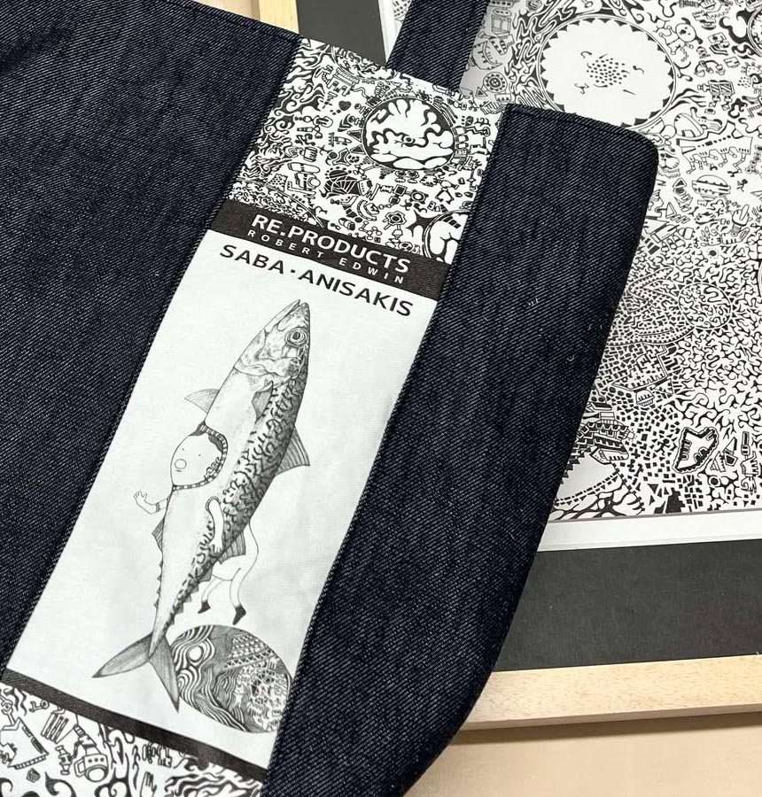 Robertedwin14's tweet image. 7/5・6【A-line 2025（15周年）】に出展します！
昨年お越しの皆さま、今年もお会いできるのを楽しみにしています😊
キャラクターアートを岡山デニムや革にプリントした一点物バッグ＆ポーチを持っていきます。
場所：青森市モヤヒルズ・オートキャンプ場
#Aline2025 #クラフトフェア #一点物