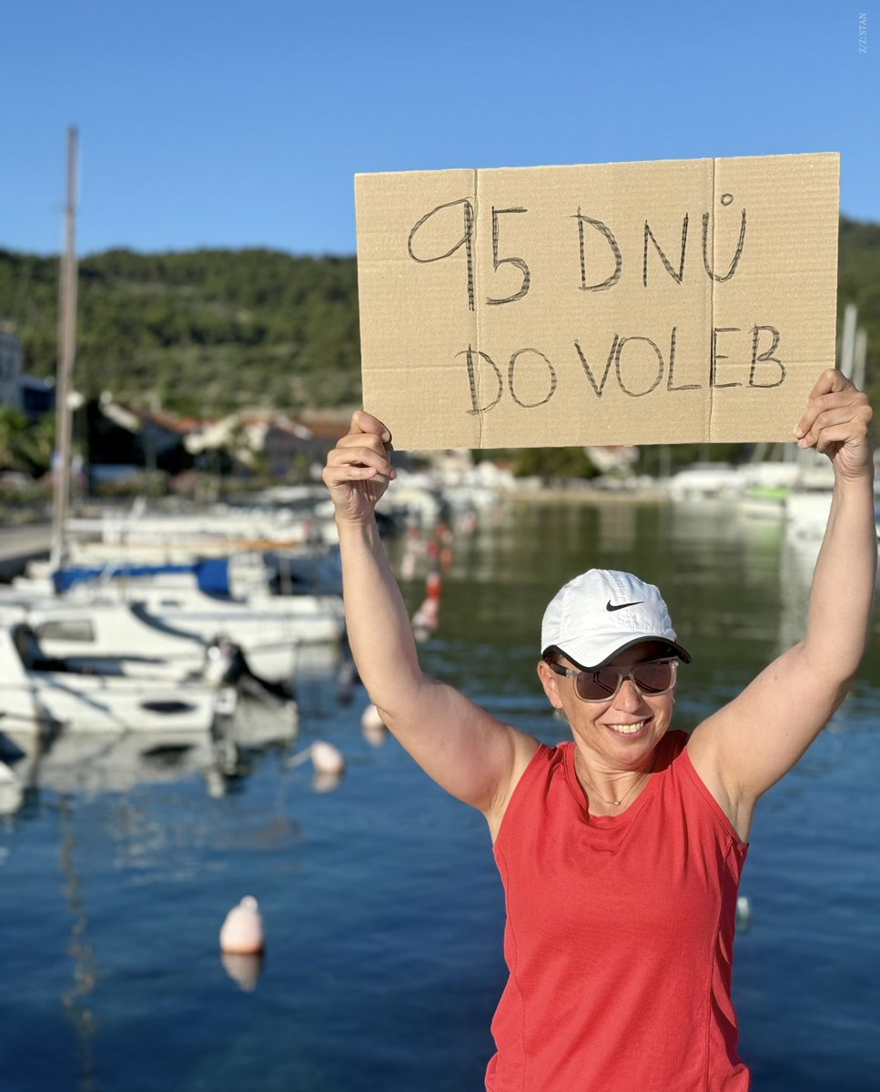 I na dovolené si každé ráno dám svoji desítku a dneska jsem při pohledu na moře přemýšlela, jak moc záleží na tom, kudy se naše země vydá. Za 95 dnů 🗳️ budeme mít šanci tu cestu společně určit.

🌎 Letos poprvé můžeme volit i korespondenčně ze zahraničí. Já budu volit doma, ale