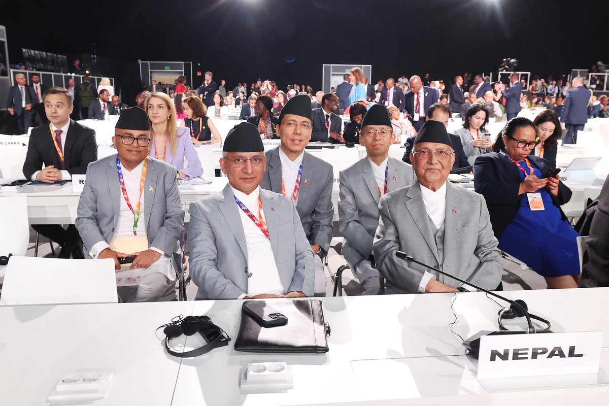 With unwavering commitment to “Prosperous Nepal, Happy Nepali’, I am thrilled to join the 4th Int’l Conference on Financing for Development in the stunning city of Sevilla, Spain! 
🌍 #FFD4 #Sevilla