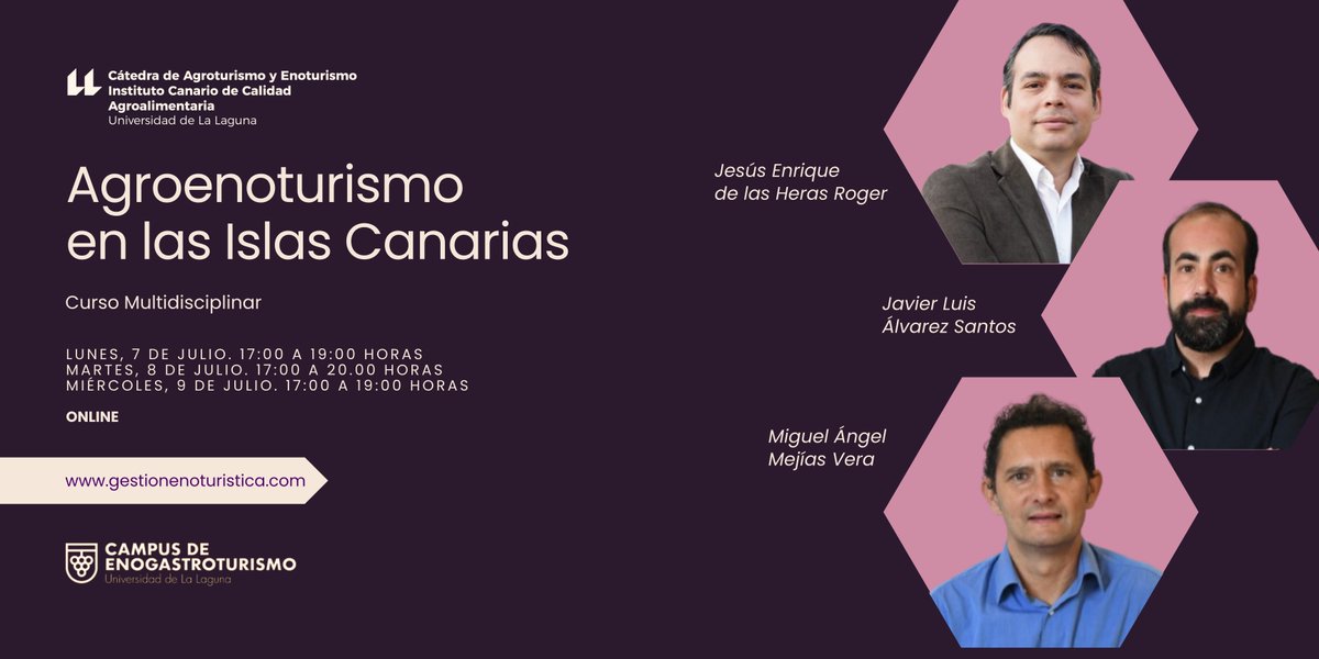 ¡Fórmate en Agroenoturismo de las Islas Canarias sin salir de casa! 🏡🍷📚

¿Te apasiona el mundo del agroenoturismo y quieres conocer a fondo el de las Islas Canarias? ¡Esta es tu oportunidad! 🤩