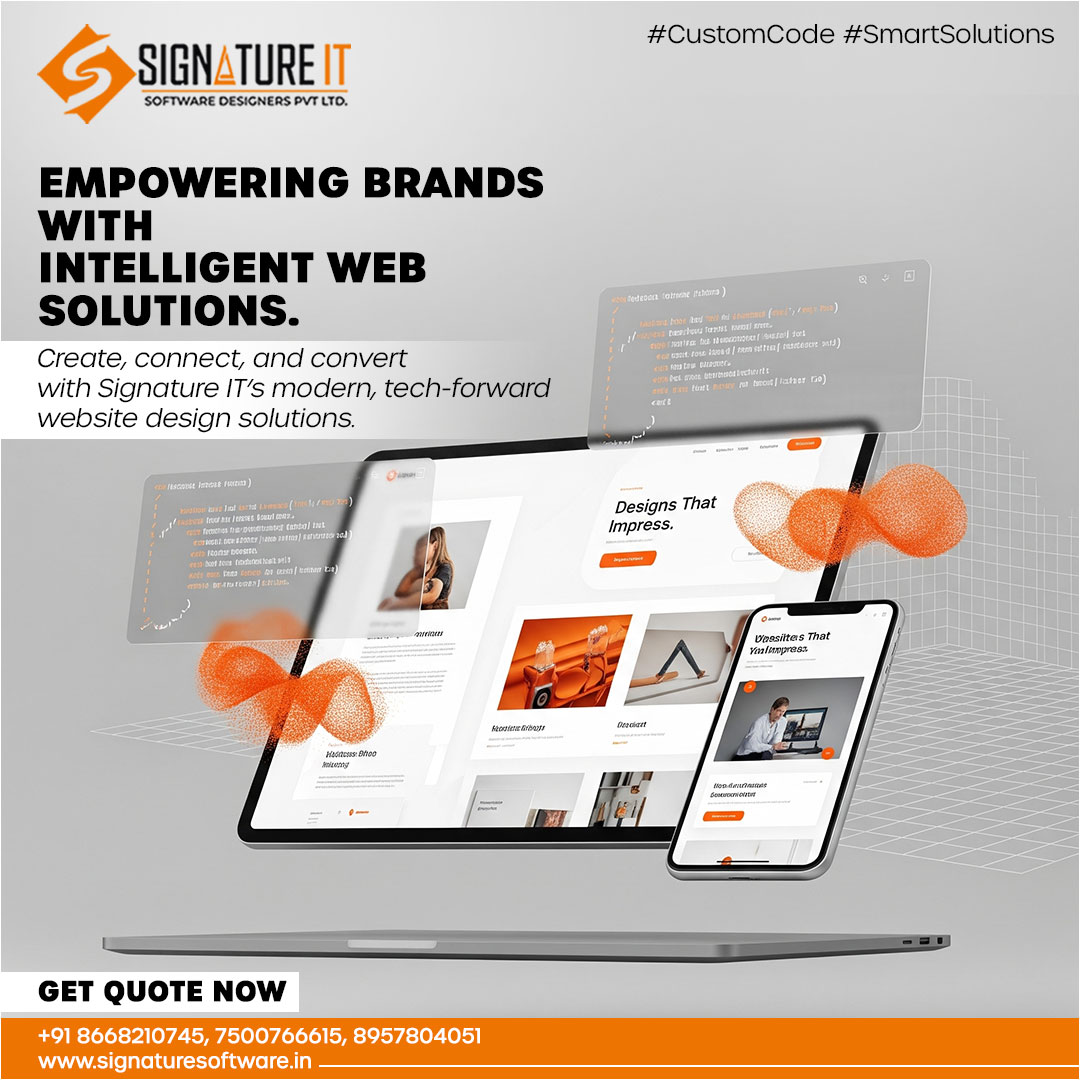 SignatureITSof1's tweet image. Design smarter, not just prettier. Signature IT brings tech-powered creativity to every website.

Get in touch with us today
✅Web: signaturesoftware.in
#signatureitsoftware