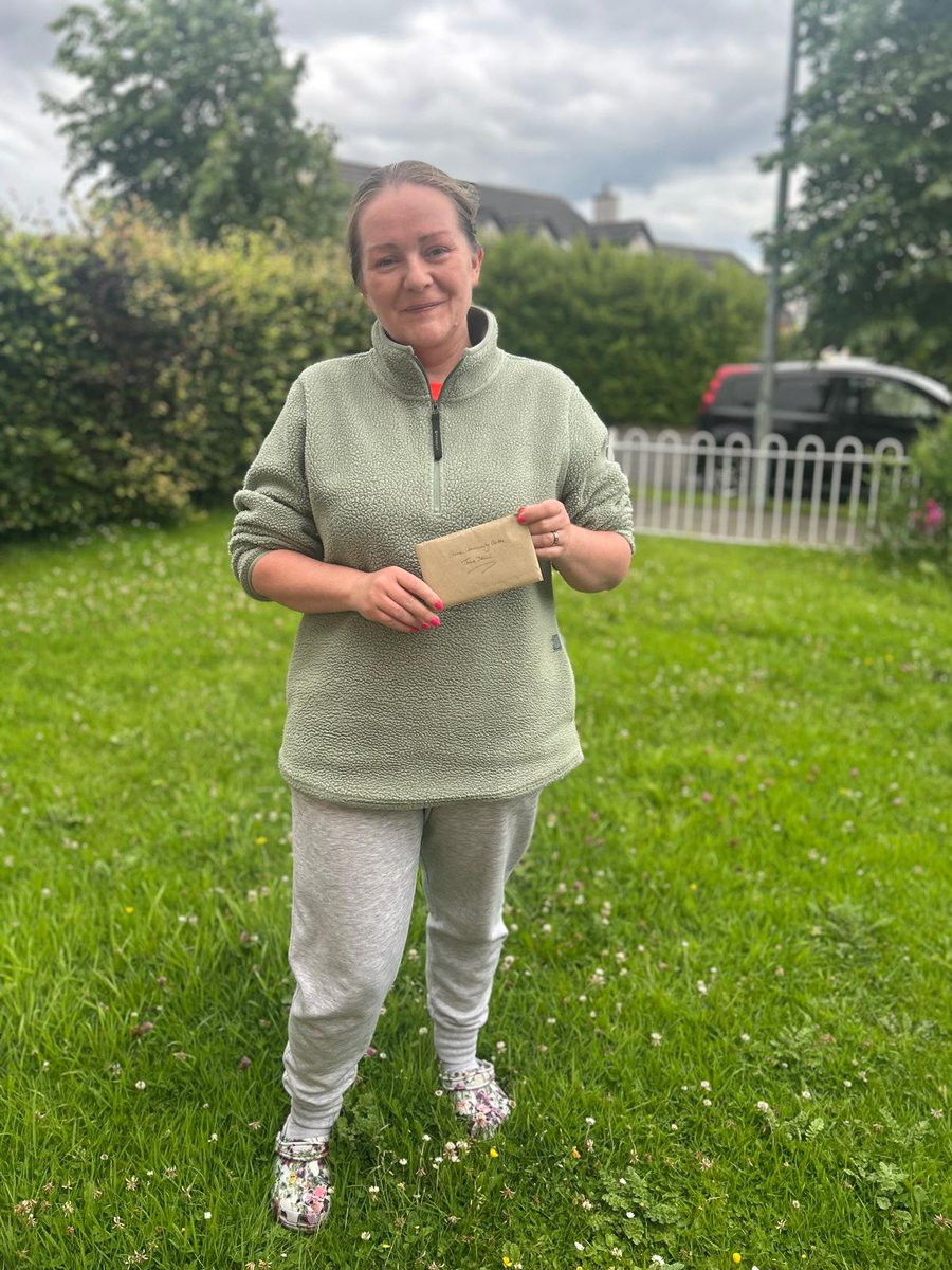 SlaneCommunity's tweet image. Congratulations to Denise Cassidy on winning our Grand Draw once again.  I hope you did the lotto Denise with the luck you having ☘️🎊💶