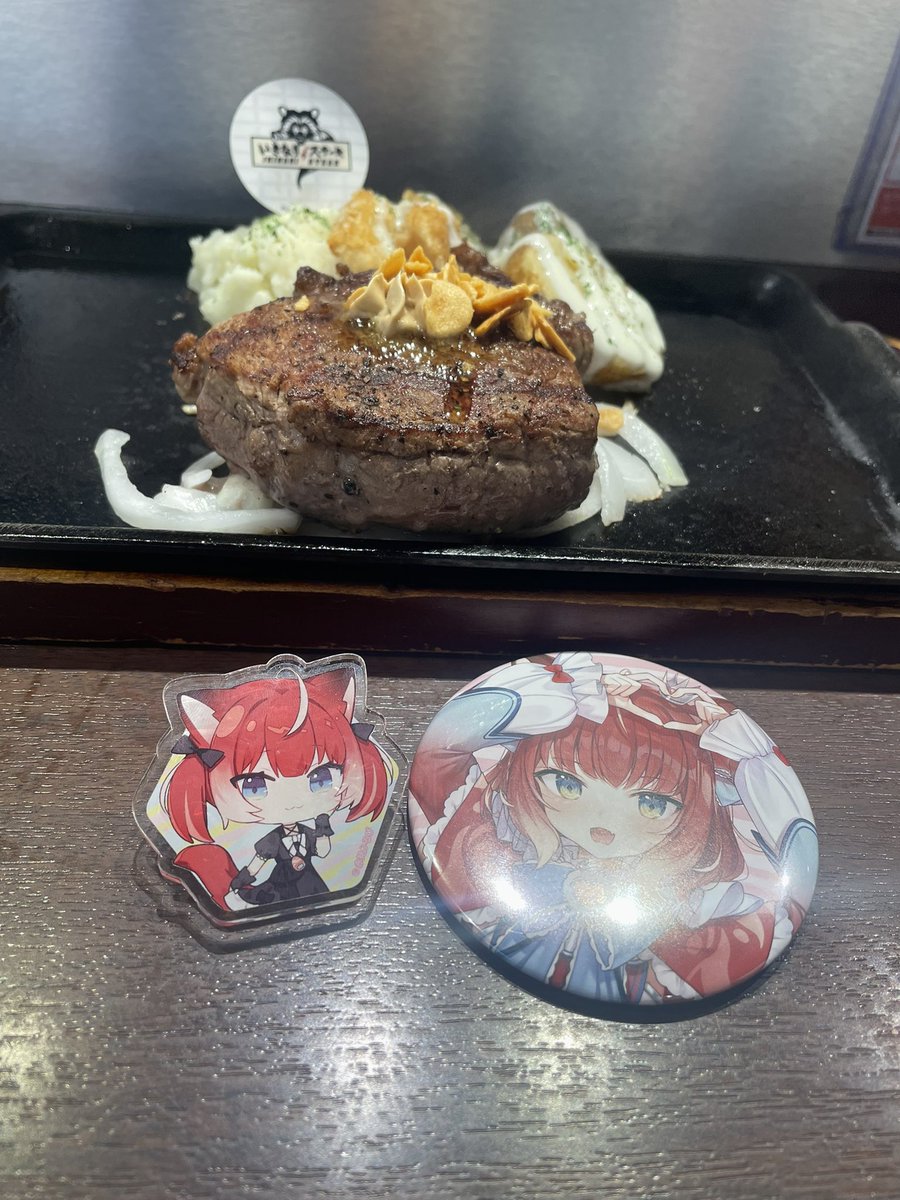 0_sachaaan's tweet photo. 滑り込みセーフでかるびちゃんに会ってきたよ🥩 https://t.co/R8w976LYhL
