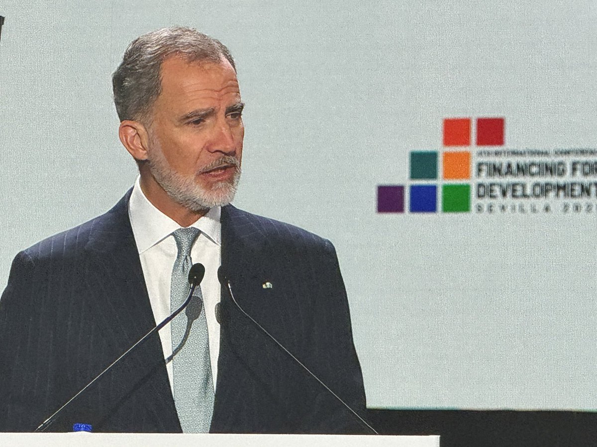 #FFD4Sevilla For people and planet. His majesty the King of Spain emphasized the importance of multilateralism for past, present and future generations