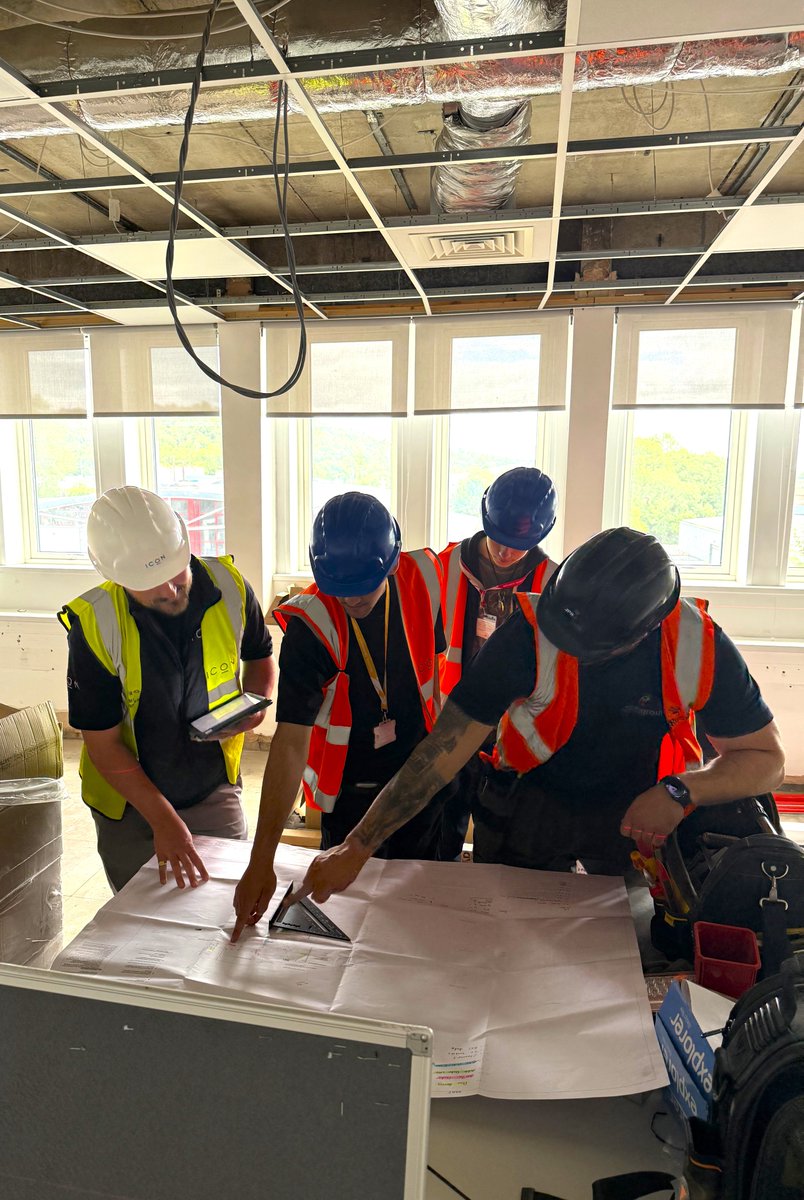 Some of our Electrical learners recently had the opportunity to experience a live building site, here at our Burslem campus! 👏🔌

Working alongside ICON Projects, learners had the chance to observe and contribute to the electrical installation in the remodelling of our A Block