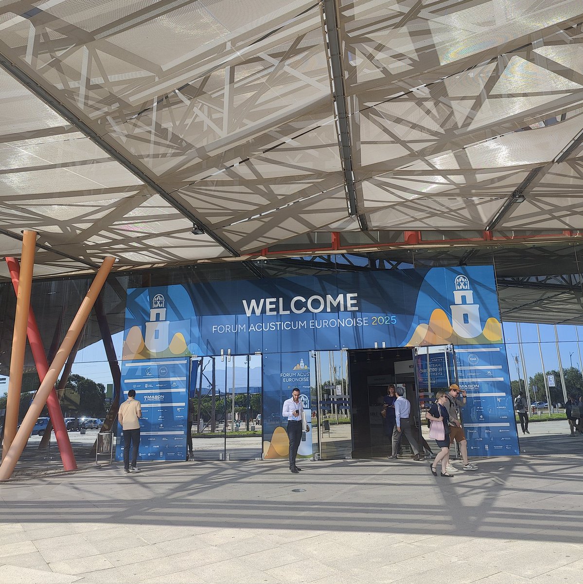 Juanmi Navarro (@juanmi_nava) on Twitter photo De vuelta de <a href="/FAeuronoise2025/">Forum Acusticum / Euronoise 2025</a> celebrado en <a href="/malaga/">Ciudad de Málaga</a>. Un congreso de referencia en #acústica con un programa técnico de altísima calidad. Presentamos dos trabajos, uno de aplicación de #ML con @Grita_UCAM y otro de equipos #IoT con M. Masullo
Encuentros y ciencia que inspiran 👏 De vuelta de <a href="/FAeuronoise2025/">Forum Acusticum / Euronoise 2025</a> celebrado en <a href="/malaga/">Ciudad de Málaga</a>. Un congreso de referencia en #acústica con un programa técnico de altísima calidad. Presentamos dos trabajos, uno de aplicación de #ML con @Grita_UCAM y otro de equipos #IoT con M. Masullo
Encuentros y ciencia que inspiran 👏