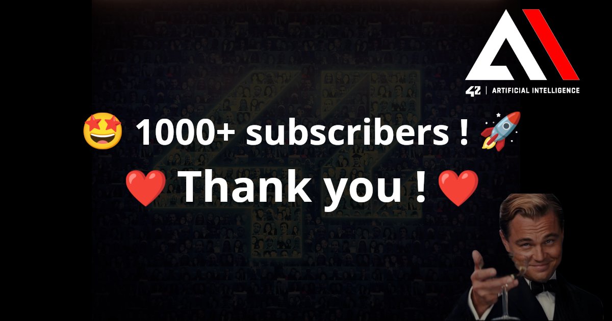 42 Artificial Intelligence tweet media