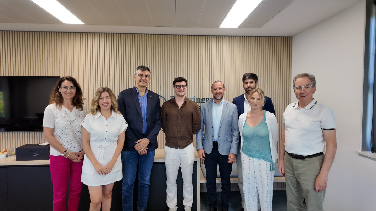 IGTP (@gtrecerca) on Twitter photo 🟦 <a href="/iCorGTrias/">L'Institut del Cor del Germans Trias</a> – IGTP and <a href="/BoehringerES/">Boehringer Ingelheim España</a> strengthen their collaboration to advance a new preclinical research line in the cardiovascular, renal and metabolic field
A new project to identify potential therapeutic benefits of novel molecules
🔗bit.ly/agreement_Boeh… 🟦 <a href="/iCorGTrias/">L'Institut del Cor del Germans Trias</a> – IGTP and <a href="/BoehringerES/">Boehringer Ingelheim España</a> strengthen their collaboration to advance a new preclinical research line in the cardiovascular, renal and metabolic field
A new project to identify potential therapeutic benefits of novel molecules
🔗bit.ly/agreement_Boeh…