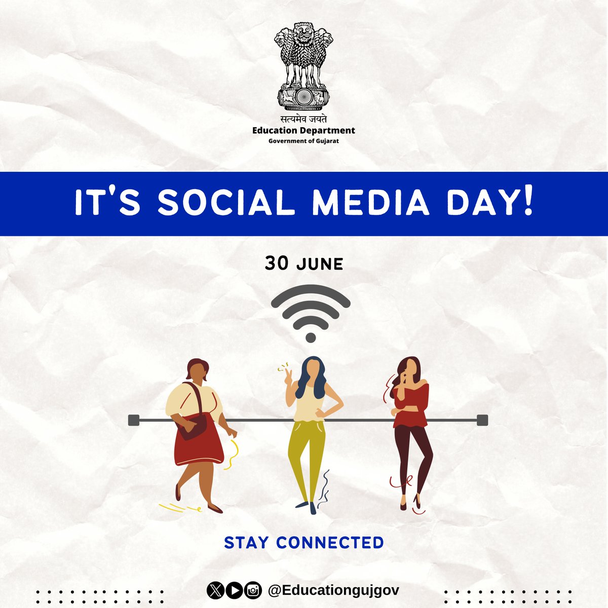 It’s Social Media Day!

From connecting people across the globe to empowering learning and knowledge-sharing, social media has become an essential part of how we engage, inform, and inspire.

Let’s use these platforms wisely to stay connected, stay informed, and spread positivity
