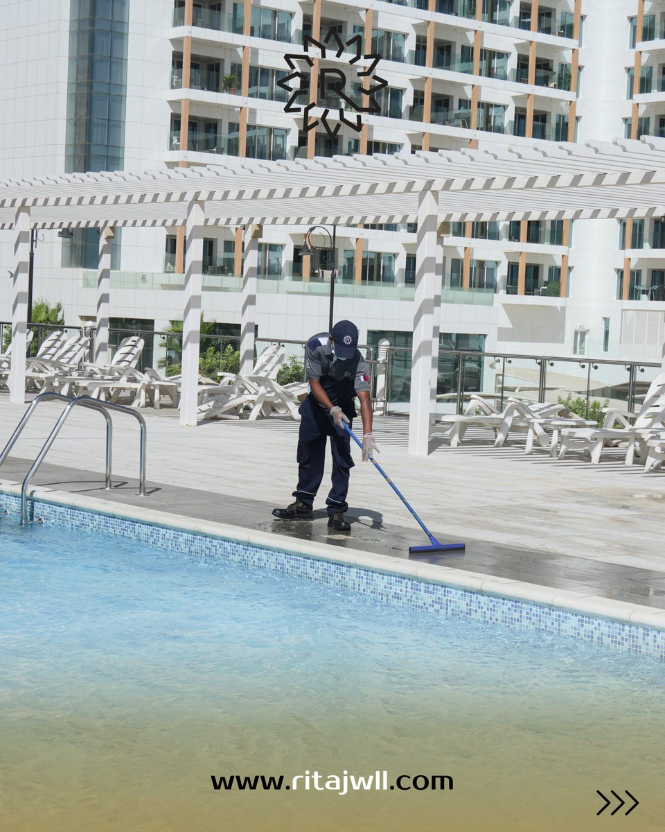 RitajWll's tweet image. Pool areas get extra busy in summer—and need extra care! 

We ensure every poolside stays clean, safe, and guest-ready with expert routine cleaning.

👉 Get in touch for professional service!

#ProfessionalCleaning #poolareacleaning #poolarea #RitajFacilityManagement #قطر