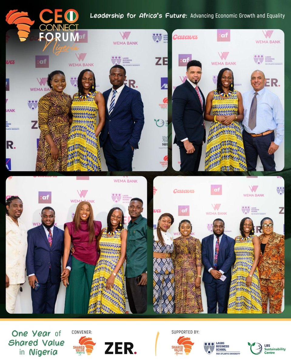 SVAIAfrica's tweet photo. CEO Connect Nigeria brought bold ideas, new connections &amp; a shared drive for purpose-led business in Africa. Thank you to all who made it unforgettable! #SharedValueAfrica #ProfitWithPurpose https://t.co/47ylif4eYs
