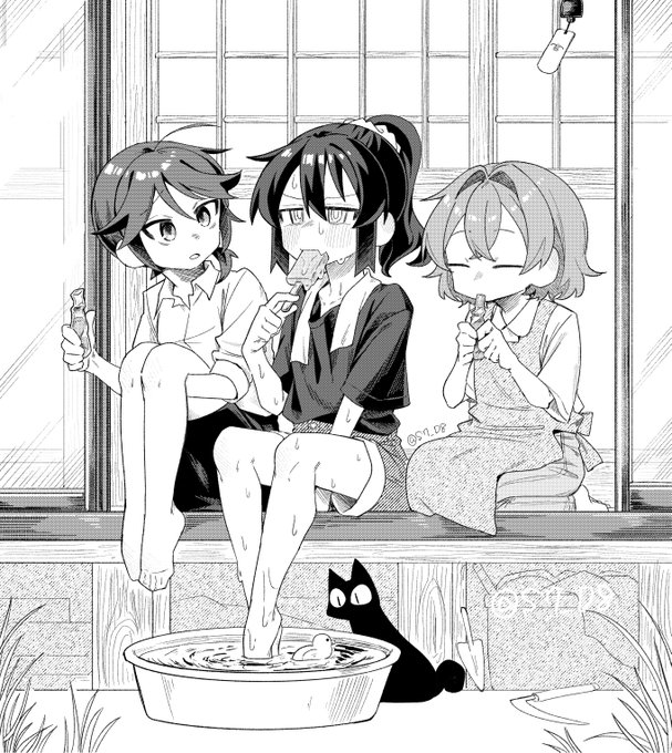 毎日あっちいですね〜 