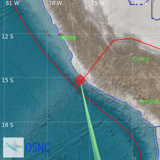 ird2025mtaxlu Near Coast of Peru mb 7.0 2025/06/30 08:08:35  - For updates, please see  seisme.nc <a href="/EarthquakesGA/">EarthquakesGA</a> <a href="/GeoscienceAus/">Geoscience Australia</a> #earthquake #seisme #sismo