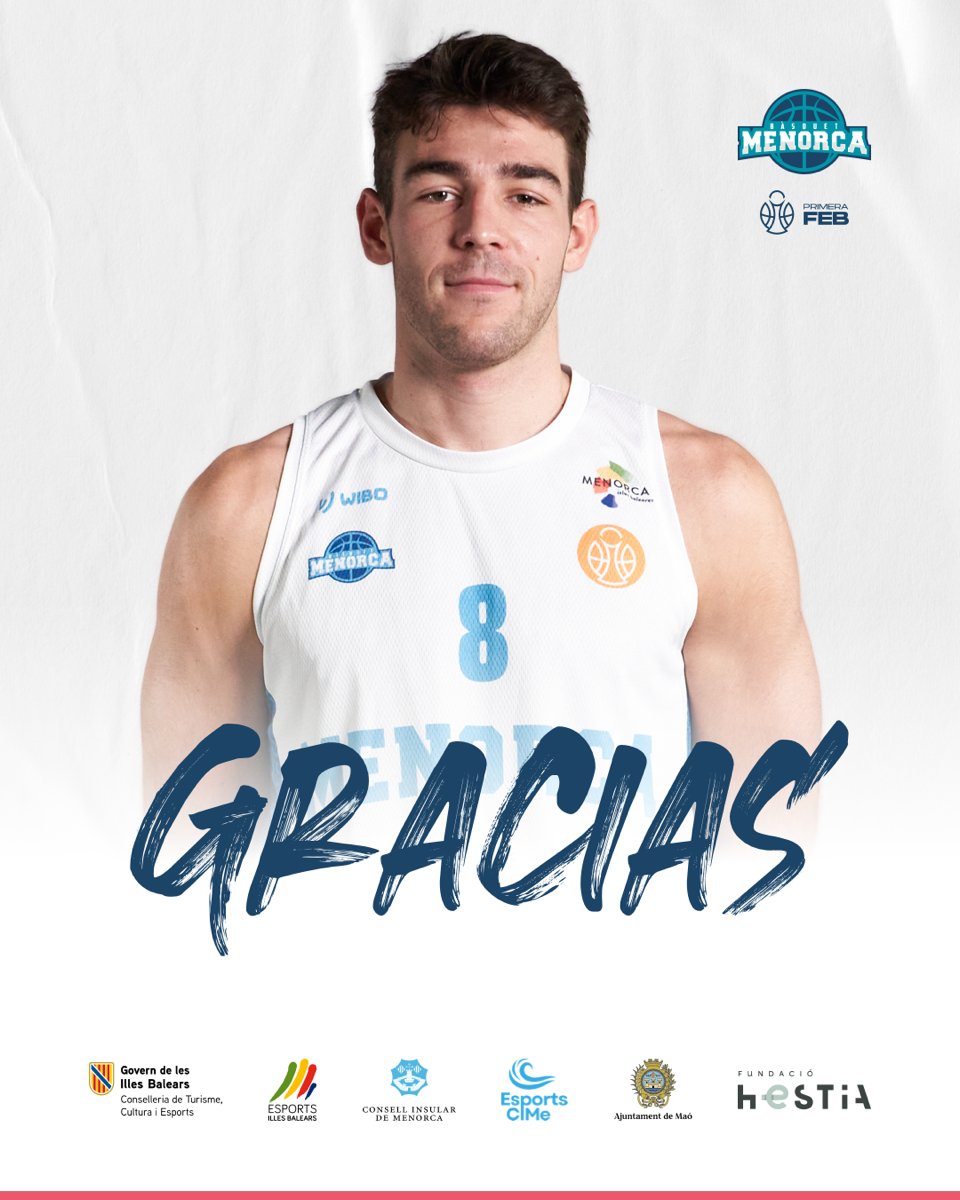 ¡𝗚𝗥𝗔𝗖𝗜𝗔𝗦, <a href="/MrLongarela_/">Pablo González Longarela</a>!

El baloncesto nos debe una más juntos, y la tendremos.

El Club quiere agradecerle su profesionalidad y compromiso por representar a la perfección nuestros valores y le desea mucha suerte tanto en lo personal como en su próximo reto profesional 🫶