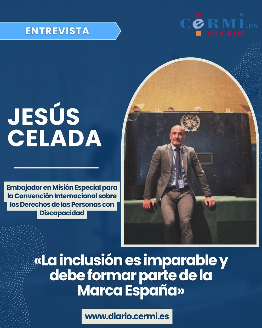 CERMI Estatal (@cermi_estatal) on Twitter photo 📰 #Entrevista con <a href="/jcelada/">jesus celada</a> «La inclusión es imparable y debe formar parte de la Marca España» 🔗diario.cermi.es/interview/la-i… #Discapacidad #ConvenciónONU #CERMIDiario@MAECgob 📰 #Entrevista con <a href="/jcelada/">jesus celada</a> «La inclusión es imparable y debe formar parte de la Marca España» 🔗diario.cermi.es/interview/la-i… #Discapacidad #ConvenciónONU #CERMIDiario@MAECgob
