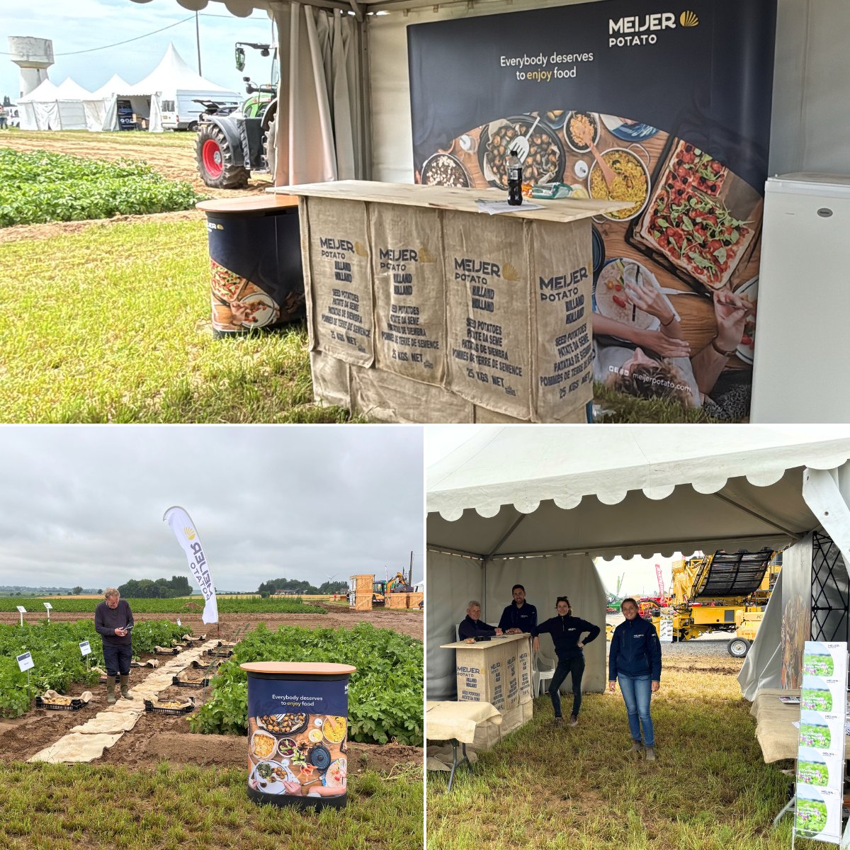 Last week, our French colleagues were present at Qualipom 2025. A busy event filled with great conversations, familiar faces, and new connections. Thank you to everyone who stopped by.
#meijerpotato #buildingonpotential #seedpotatoes #potatoes #qualipom #pommedeterre