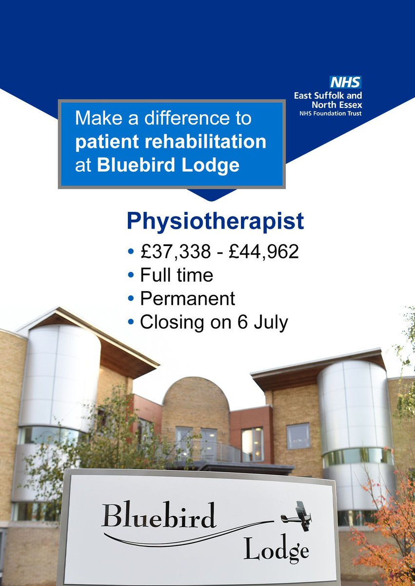 Recruitment @ESNEFT (@recruitmentesn2) on Twitter photo ๐ข WE'RE HIRING
#TeamESNEFT have an amazing opportunity for an experienced physiotherapist who's passionate about helping care of the elderly patients achieve their goals in a community hospital!๐
๐ป Apply here: buff.ly/UH33J61
#NHS #NHSJobs #Physiotherapy <a href="/thecsp/">Chartered Society of Physiotherapy (CSP)</a> ๐ข WE'RE HIRING
#TeamESNEFT have an amazing opportunity for an experienced physiotherapist who's passionate about helping care of the elderly patients achieve their goals in a community hospital!๐
๐ป Apply here: buff.ly/UH33J61
#NHS #NHSJobs #Physiotherapy <a href="/thecsp/">Chartered Society of Physiotherapy (CSP)</a>