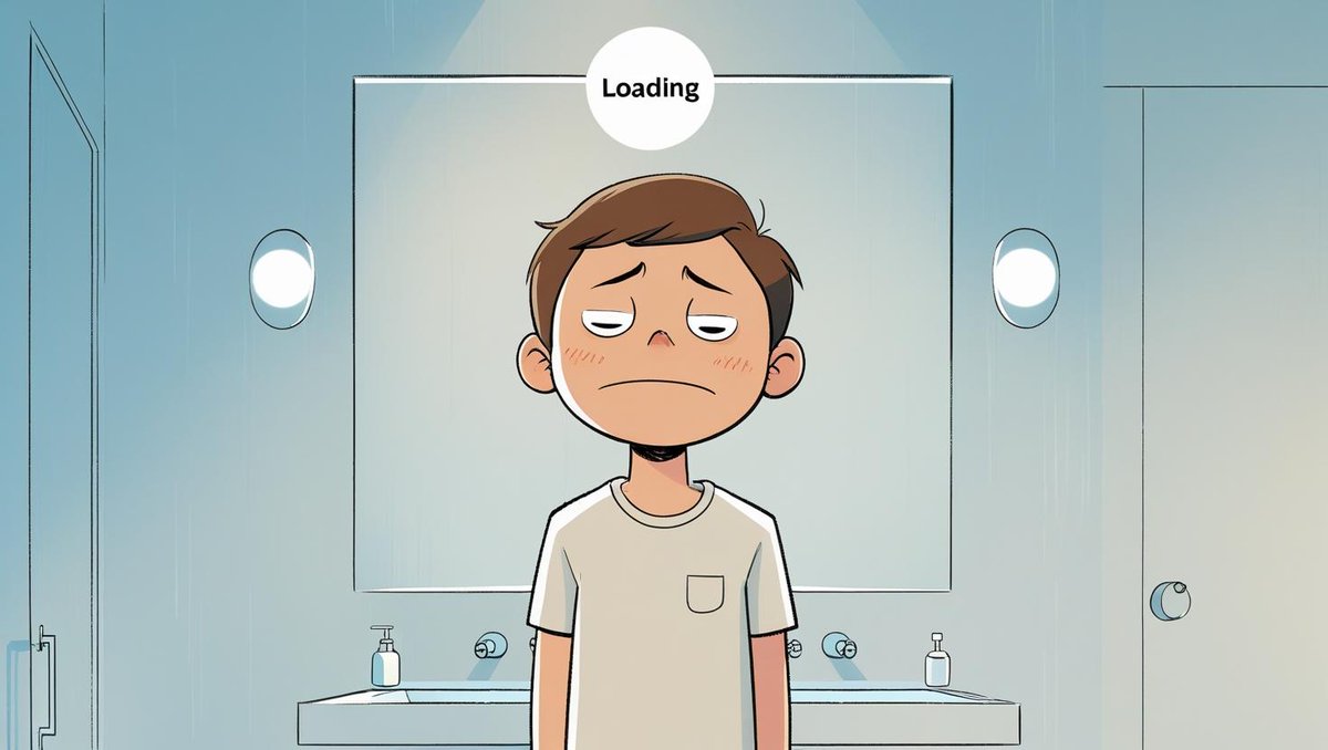 GM 😵‍💫
It’s not lack of will — it’s just that strength takes time to buffer.
⏳🪫😅