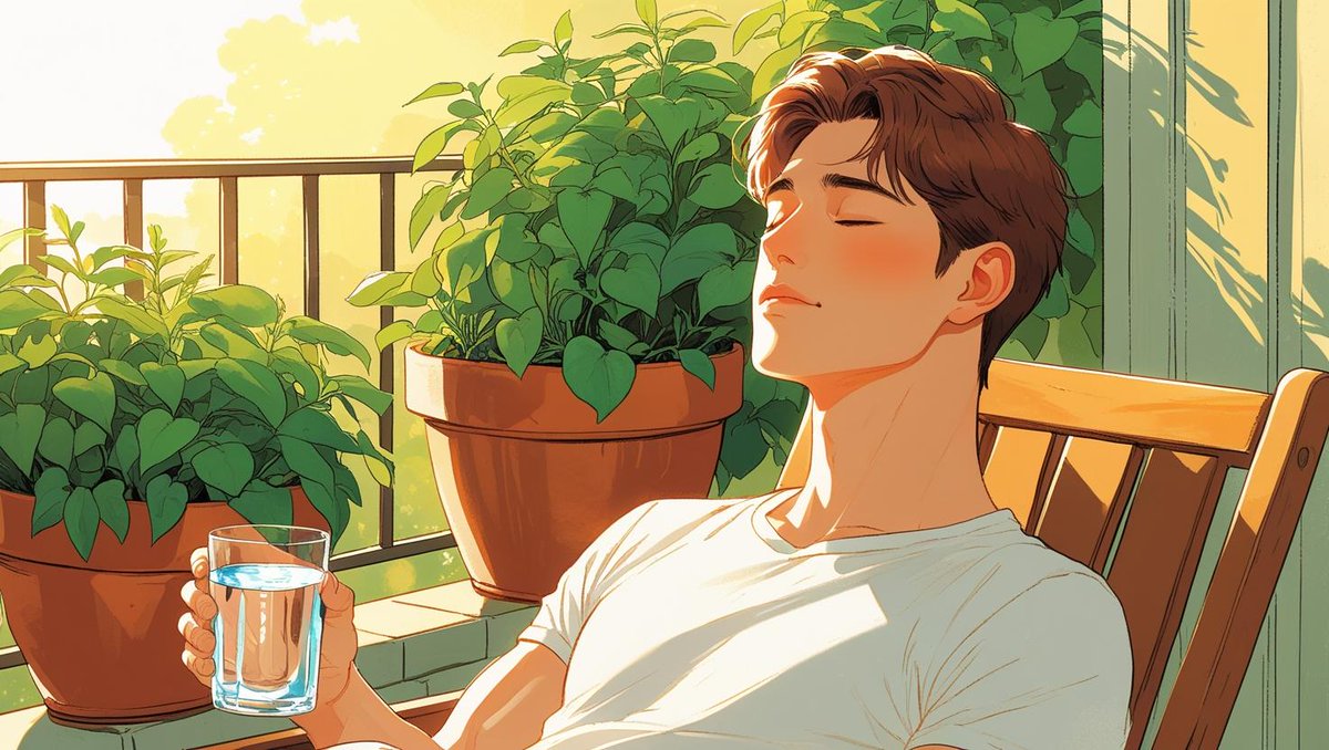 GM 🧘
Don’t overthink mornings. A sip of water, a breath of air — you’re already winning.
💧🌬️🤍