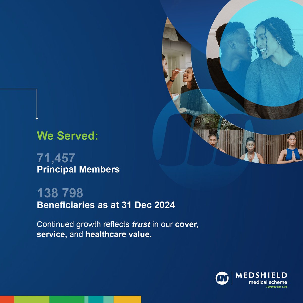 You don’t earn growth in a flat market by chance. You earn it by listening, adapting, &amp; delivering year after year.

#MedshieldSA #MedshieldAGM #2025AGM