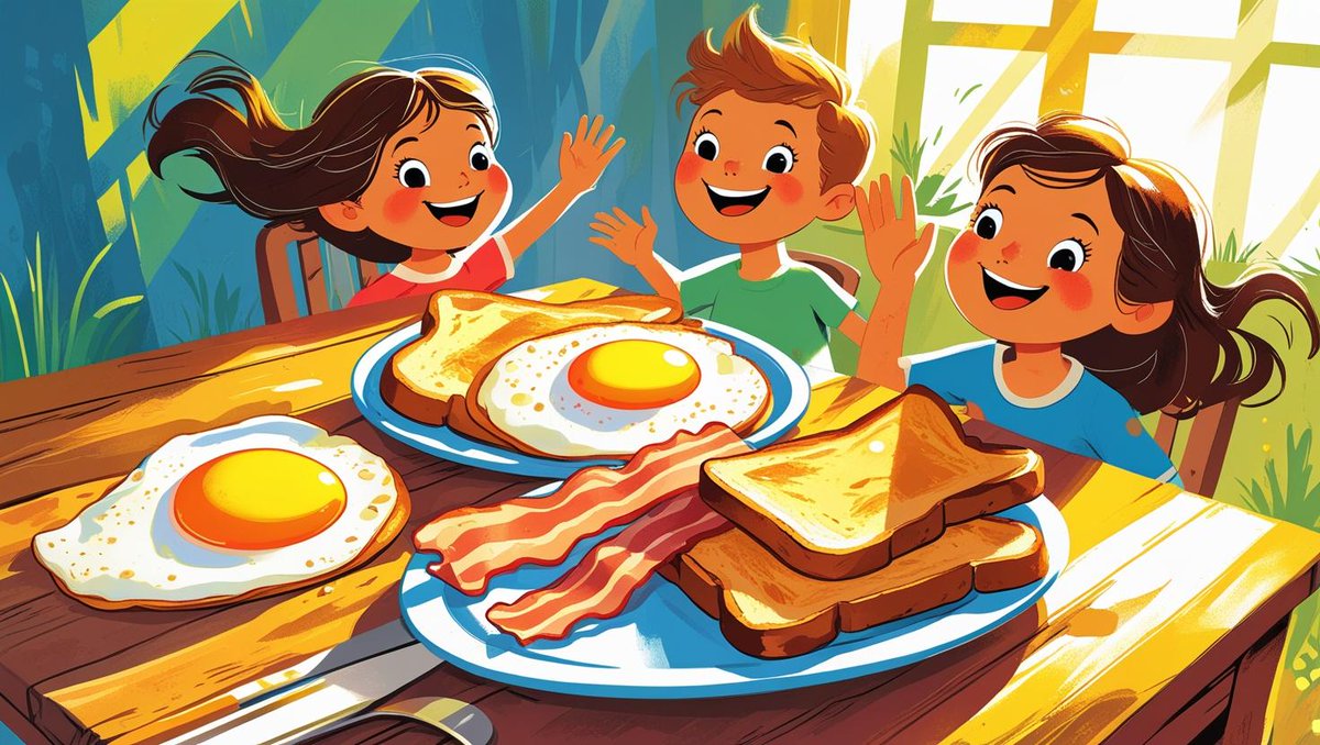 GM 😬
The speed I get up is directly proportional to the quality of breakfast waiting.
🍞⏩🍳