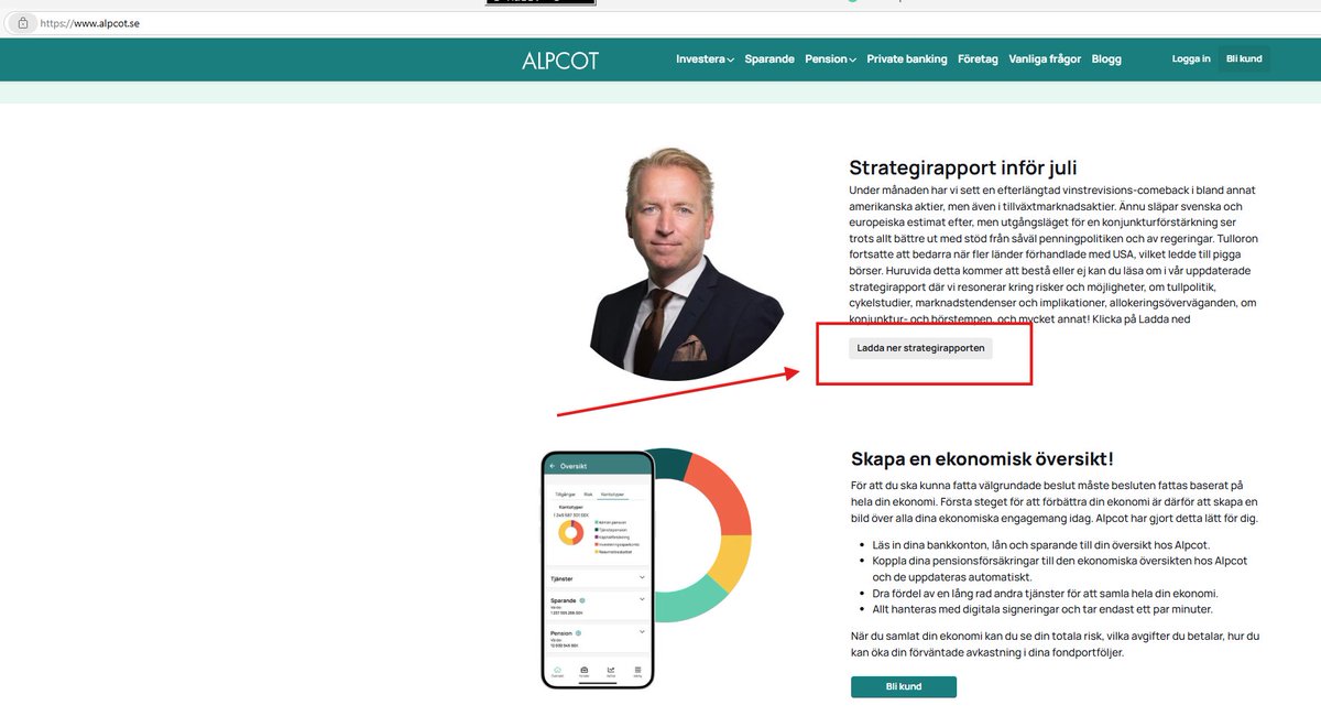 Är du förberedd inför börssommaren? Alpcot AB s strategirapport är uppdaterad och benar ut förutsättningarna. Perfekt läsning i hängmattan, på stranden, i båten, i läsfåtöljen eller var du nu väljer. Inte bekant med Alpcot? Hos oss får du den bästa ekonomiska översikten, billiga
