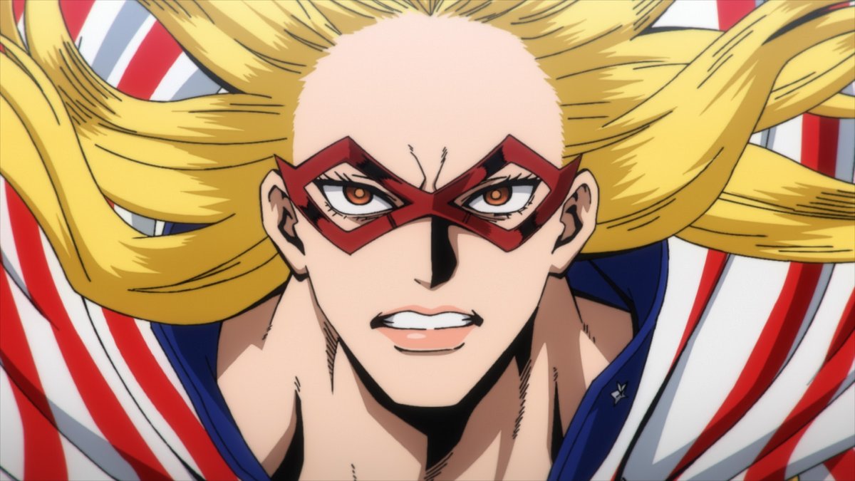 スター　アンドストライプ　缶バッジ　僕のヒーローアカデミア　ヒロアカ