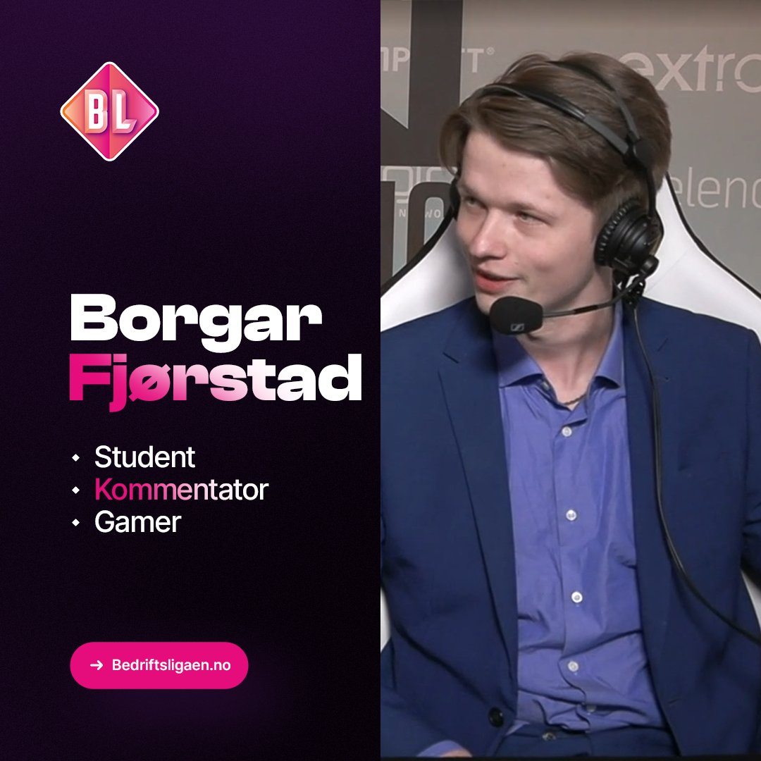 — Hovedgrunnen til at jeg er motivert til å kommentere kamp etter kamp er egentlig min generelle entusiasme av Counter Strike. Det er gøy å følge med på scenen såpass tett, og du får naturligvis mye innsikt i de forskjellige lagene og spillerne. Det å kommentere som en duo, gjør