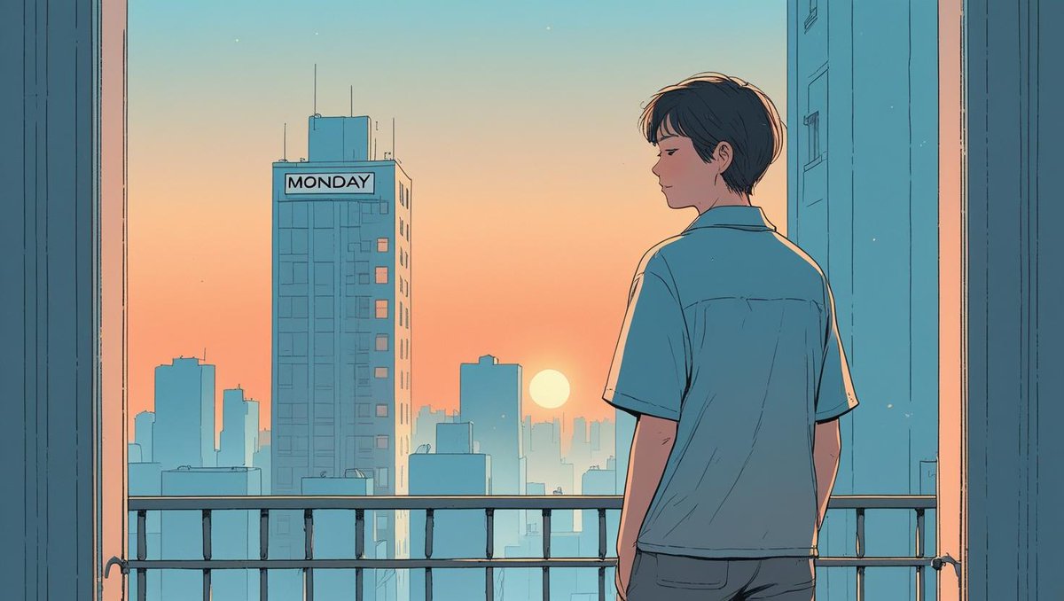 Monday isn’t about starting over 💼,
It’s about nudging unfinished dreams 💭 a little further ✨.
No rush 🌿, just don’t stop 🚶‍♂️.
Take your time 🌄, keep going 💪.