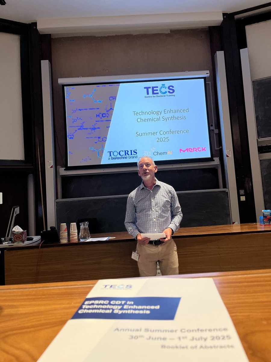 TECS and Bristol ChemSynth CDTs tweet media