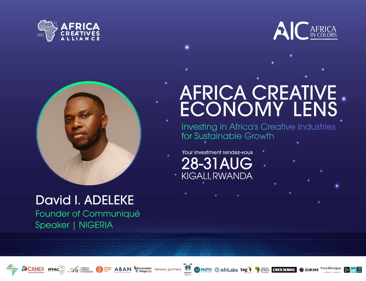 Africa in Colors (@africaincolors) on Twitter photo Happy last day of June,
We hope you managed to communicate the right way about your #art the #artist you are or simply the #creativity within you.
Donât worry if you didnât, we are honored to have with us the right voice, person to help out!
Well, our partner <a href="/AfricaCreAlli/">Africa Creatives Alliance</a> Happy last day of June,
We hope you managed to communicate the right way about your #art the #artist you are or simply the #creativity within you.
Donât worry if you didnât, we are honored to have with us the right voice, person to help out!
Well, our partner <a href="/AfricaCreAlli/">Africa Creatives Alliance</a>