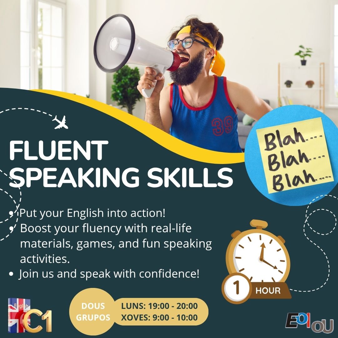 𝗕𝘂𝘀𝗰𝗮𝘀 𝗽𝗿𝗮𝗰𝘁𝗶𝗰𝗮𝗿 𝗼 𝘁𝗲𝘂 𝗶𝗻𝗴𝗹é𝘀 𝗼𝗿𝗮𝗹?
ᴇꜱᴛᴇꜱ ᴅᴏᴜꜱ ᴍᴏɴᴏɢʀáꜰɪᴄᴏꜱ ꜱᴏɴ ᴘᴀʀᴀ ᴛɪ!
🔊 Curtos, orais e perfectos para gañar confianza en só 1 hora á semana!
🔍 Consulta toda a oferta de cursos 𝐦𝐨𝐧𝐨𝐠𝐫á𝐟𝐢𝐜𝐨𝐬 𝐝𝐞 𝐢𝐧𝐠𝐥é𝐬 na web!