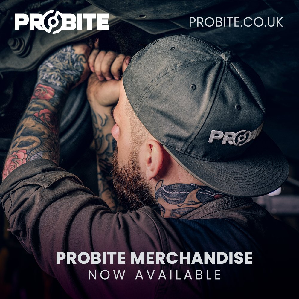 Our official Probite merchandise is now available! Grab your caps, t-shirts, hoodies and keyrings today - with even more designs and items on the way 

🛒 Check it out now: probite.co.uk/collections/me…

#Probite #ProbiteBrakes #Merchandise #ProbiteMerch #PerformanceBrakes
