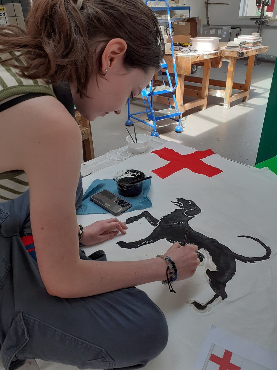 BoWSociety's tweet image. Worcester is making history, again..
We are the first city in the country to bring the 17th century back in style. 16 student painted banners going up this August. Stunning, bold, and totally original, you won’t believe your eyes! - Worcester, the Civil War City.