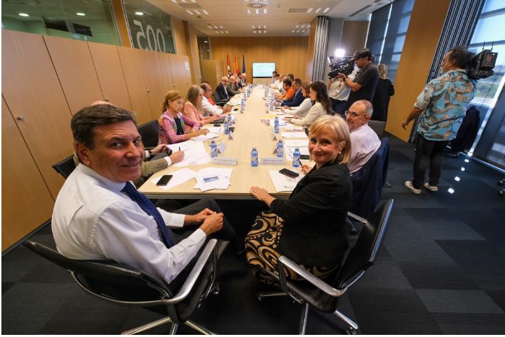 📣 El pasado viernes <a href="/_CBECyL/">CBECyL</a>  participó en la constitución de la Mesa de Seguridad y Defensa en #CastillayLeón. Nuestro sector y nuestros socios estuvieron representados por nuestro Presidente Javier Hernando Saiz.