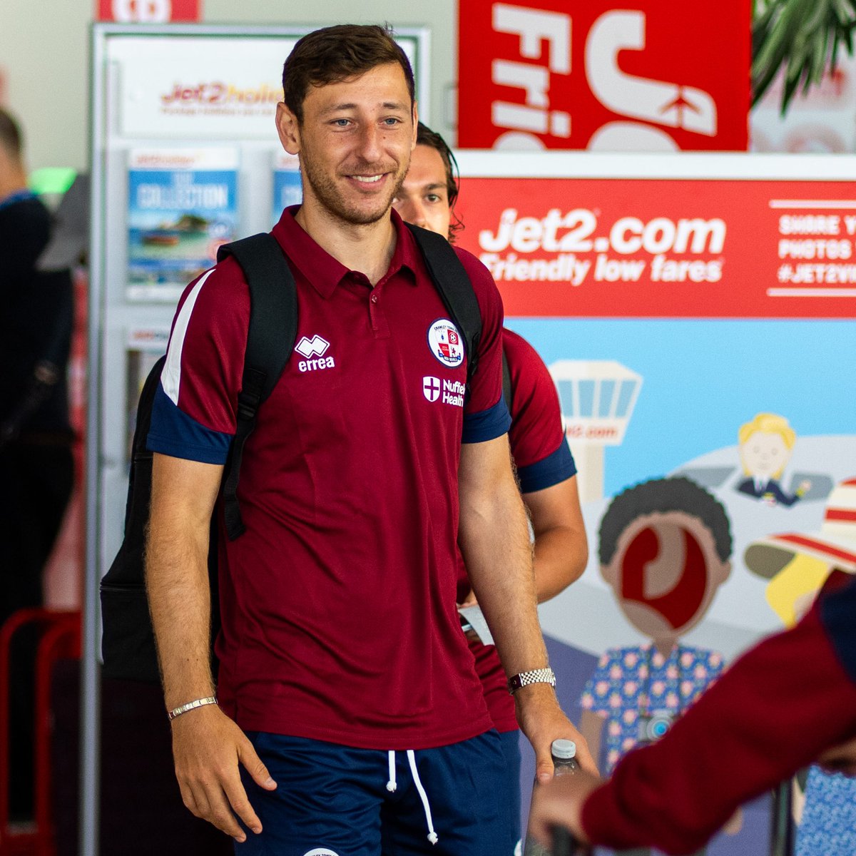 🇪🇸 Airport arrivals!

#TownTeamTogether🔴