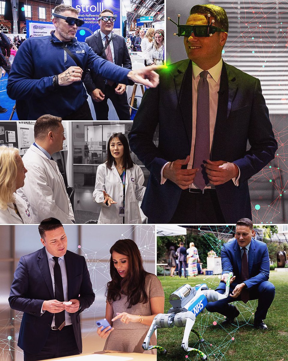 🤖 From the NHS App to AI and robotics, tech and innovation is central to our 10 Year Health Plan.
 
@WesStreeting tries out some of the cutting-edge tech which will help make the NHS fit for the future by providing faster, more personalised care 👇