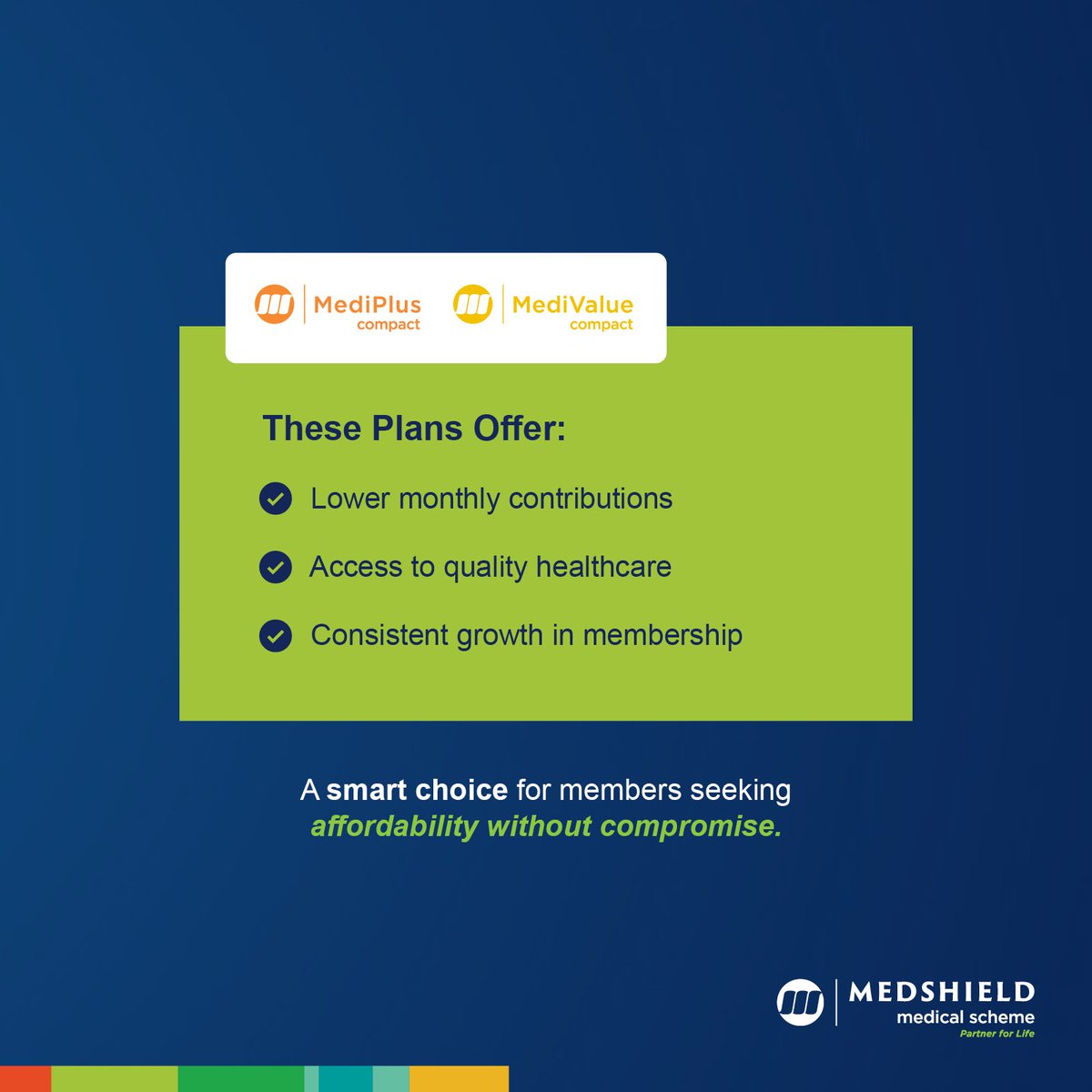 Affordability only matters if it still delivers real value. These plans did just that, &amp; the numbers back it up.

#MedshieldSA #MedshieldAGM #2025AGM