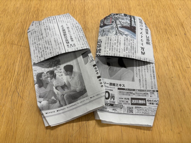 防災体験プログラム～災害時に役立つ新聞紙の活用術！～を開催します