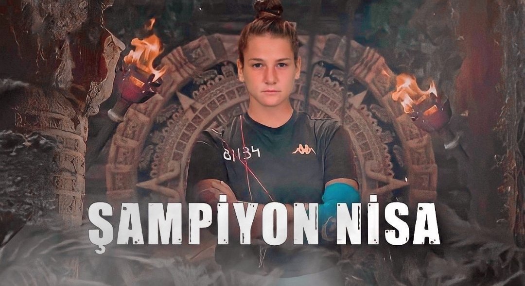 3. Yıl önce bu gün Survıvor All Star ve 12 yıl sonra gelen Kadın Şampiyonu oldu  🏆💪👏
#nbfc
#NisaBölükbaşı ✨