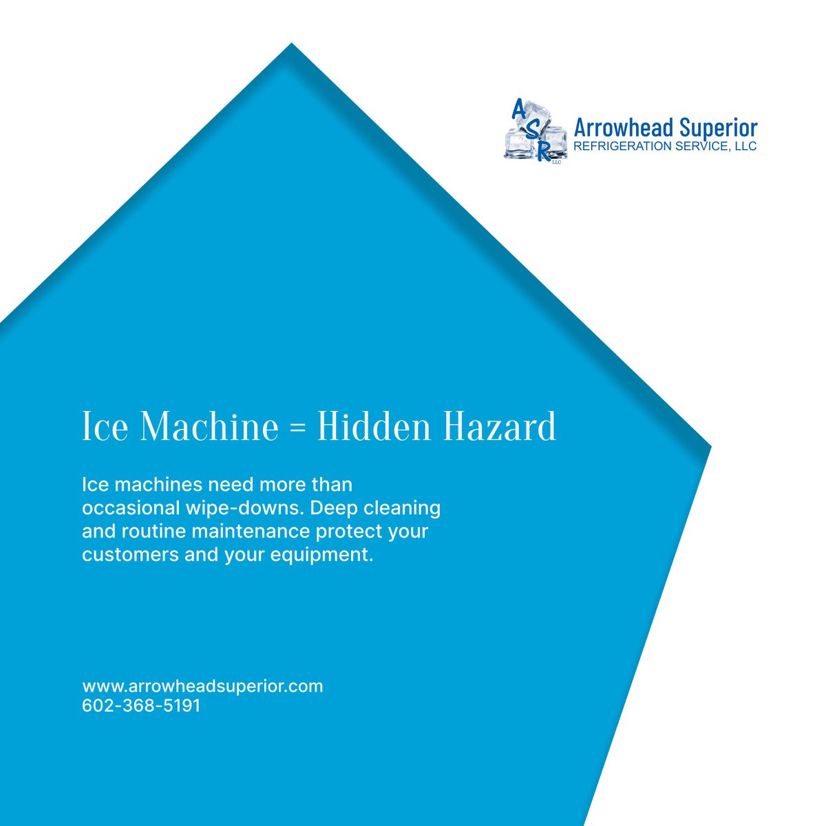 ASR_ASB2008's tweet image. 🚫 Don't risk a health violation over your ice machine. Our cleaning service helps eliminate unseen threats so your drinks stay cool AND clean. ✅ Book a maintenance today! 🧊 

#PeoriaAZ #CommercialRefrigerationServices #IceMachineMaintenance #HealthCodeReady