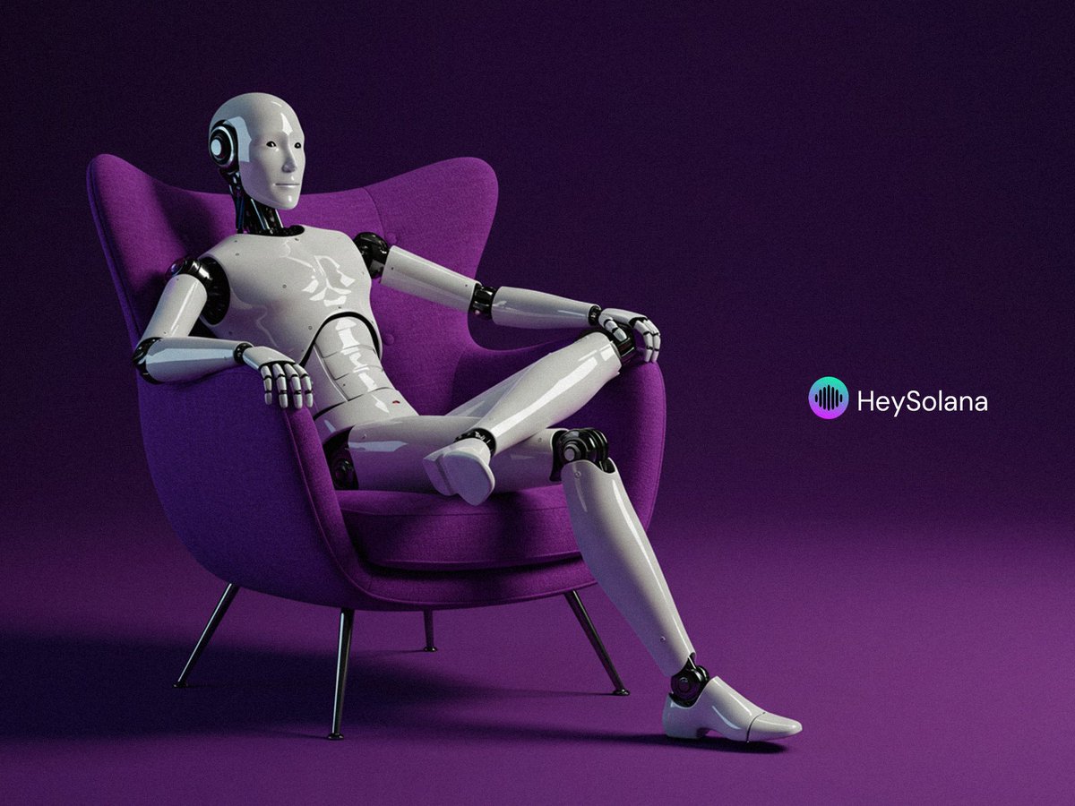 useHeysolana's tweet image. GM HeySolana fam! 💜
Start your week with HeySolana and stay ahead with the ease of hands-free transactions.🎙️