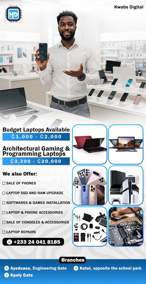 Your Desing Guy 💻 (@kobby_mcodoi) on Twitter photo Day 03 of redesigning random business flyers.
Cc: <a href="/KwabsGroups/">Kwabs Digital</a>
The design. The redesign Day 03 of redesigning random business flyers.
Cc: <a href="/KwabsGroups/">Kwabs Digital</a>
The design. The redesign