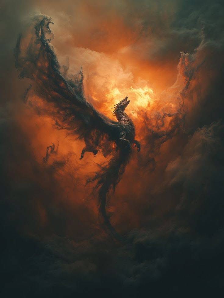 TolkienWorldG's tweet image. The Great Winged Dragon, Ancalagon