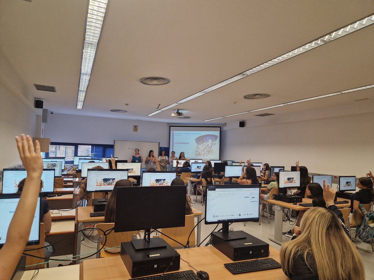 Escuela de Ingenierías Industriales UMA (@industrialesuma) on Twitter photo 🎉 ¡Hoy se ha inaugurado el Campus Tech Chicas Industriales!
👧 Un programa gratuito para chicas de la #ESO, con talleres y proyectos tecnológicos.
👩🏫 Impulsado por profesoras y estudiantes de la <a href="/IndustrialesUMA/">Escuela de Ingenierías Industriales UMA</a>.
🎯 Objetivo: fomentar vocaciones femeninas en #ingeniería. 🎉 ¡Hoy se ha inaugurado el Campus Tech Chicas Industriales!
👧 Un programa gratuito para chicas de la #ESO, con talleres y proyectos tecnológicos.
👩🏫 Impulsado por profesoras y estudiantes de la <a href="/IndustrialesUMA/">Escuela de Ingenierías Industriales UMA</a>.
🎯 Objetivo: fomentar vocaciones femeninas en #ingeniería.