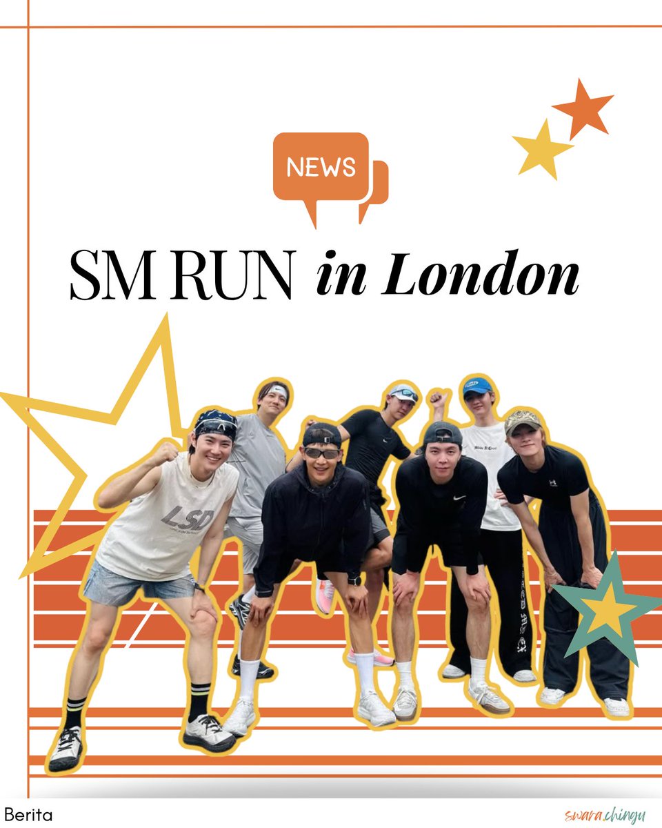SwaraChingu's tweet photo. Kisah horor SM RUN di London! Mending lari bareng Minho atau lari dari Minho? 👀

#sc_berita #swarachingu #beritakpop #smrun https://t.co/fGqLV6pZlL