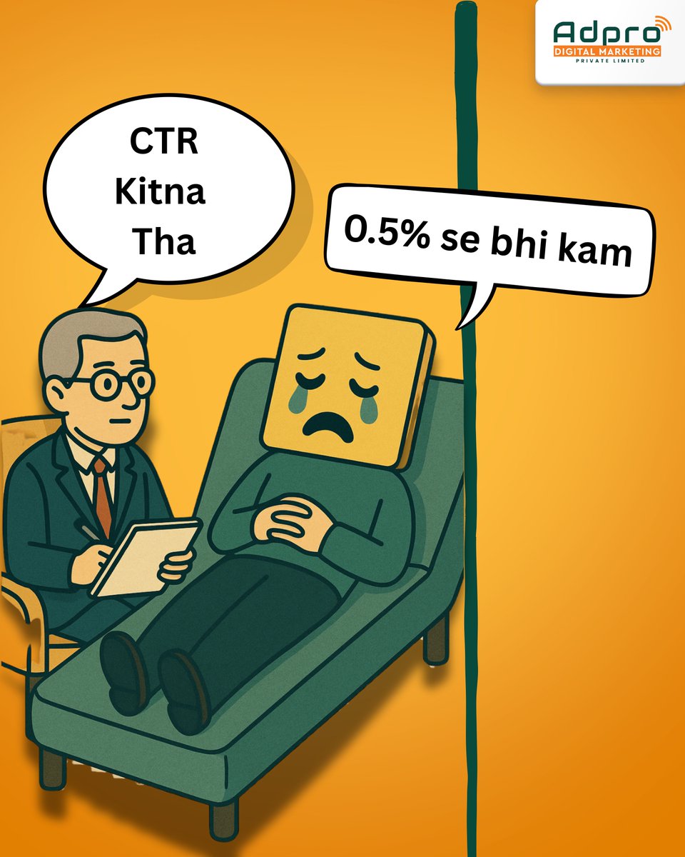 AdproDM's tweet image. Low CTR?
₹10K ad budget gone, not a single lead?
Looks like your ads need more than therapy — they need Adpro.

📞 +91 93199 38866 | 🌐 adprodm.com

#MetaAdsExperts #AdFunnelFixers #PerformanceMarketing #LeadGeneration #D2CMarketing #AdproDigitalMarketing