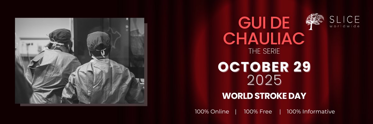 Mark your calendar⚡
🧠11th Edition of SLICE Worldwide: Qualitative, fun, and innovative event dedicated to stroke management and educating young doctors
🗓Octobre 29th, 2025
💻100% free online event for the INR community!
✅ masterandfellow.com/slice/ww 

#SLICEWorldwide #Stroke #INR